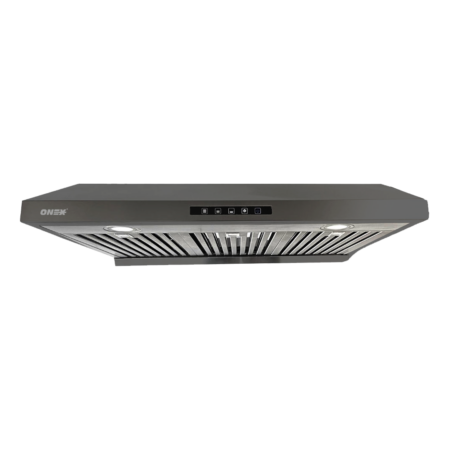 ONEX® Range Hood 30″ inch Under Cabinet 850 CFM - OHF85D - Black Stainless Steel